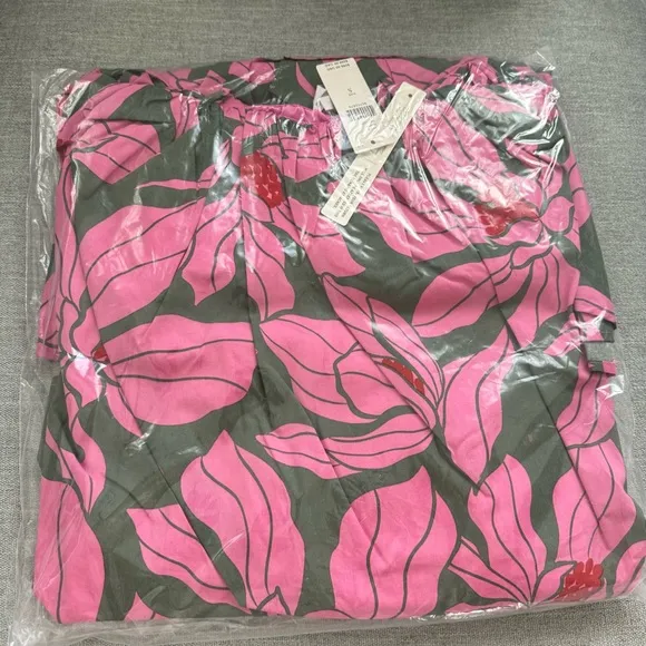 NWT Corey Lynn Calter Tie Shoulder Tiered Midi Dress