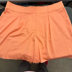 NWT Lane Bryant High Waist Orange Shorts with Pleats Size 18