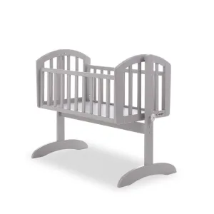 Obaby Sophie Swinging Crib & Mattress Warm Grey