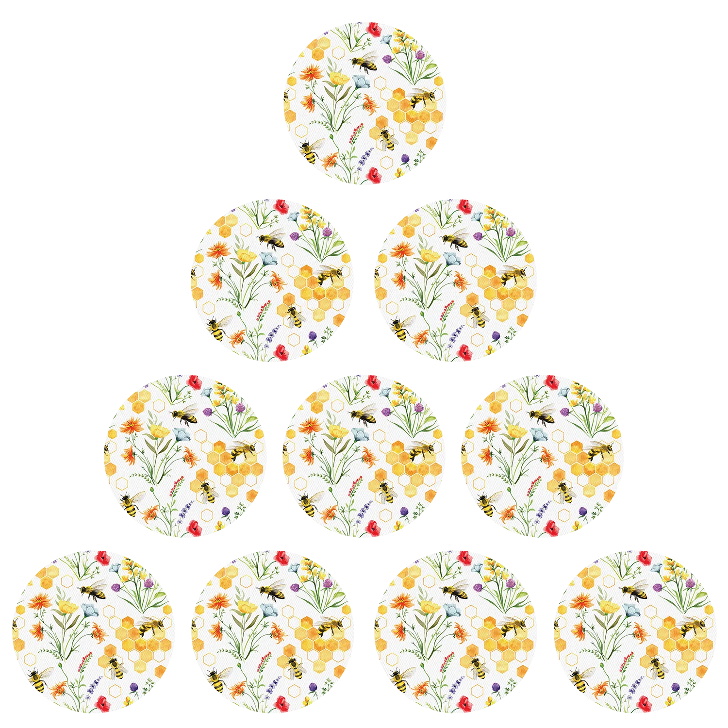 Omnipod Bees and Flowers Design Patches