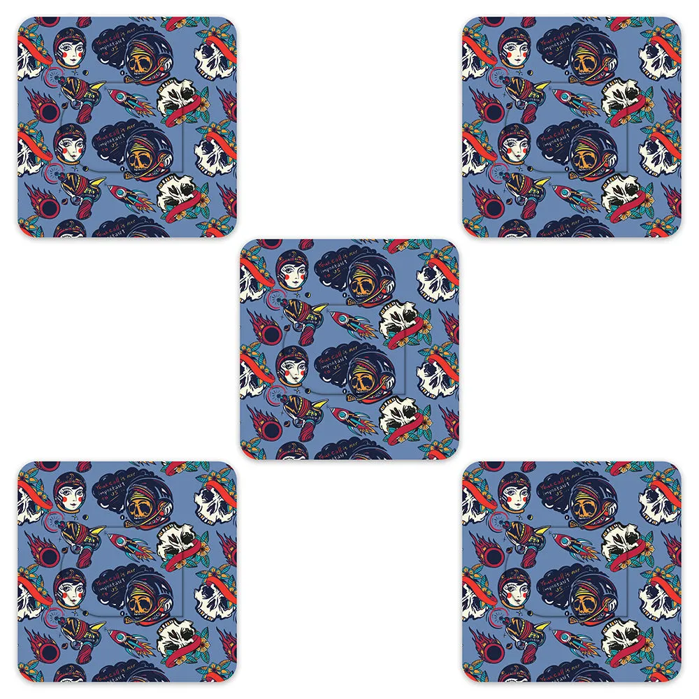 Omnipod Space Retro Design Patches