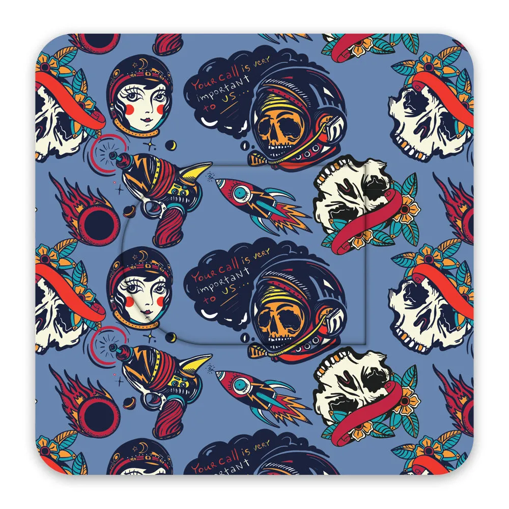 Omnipod Space Retro Design Patches