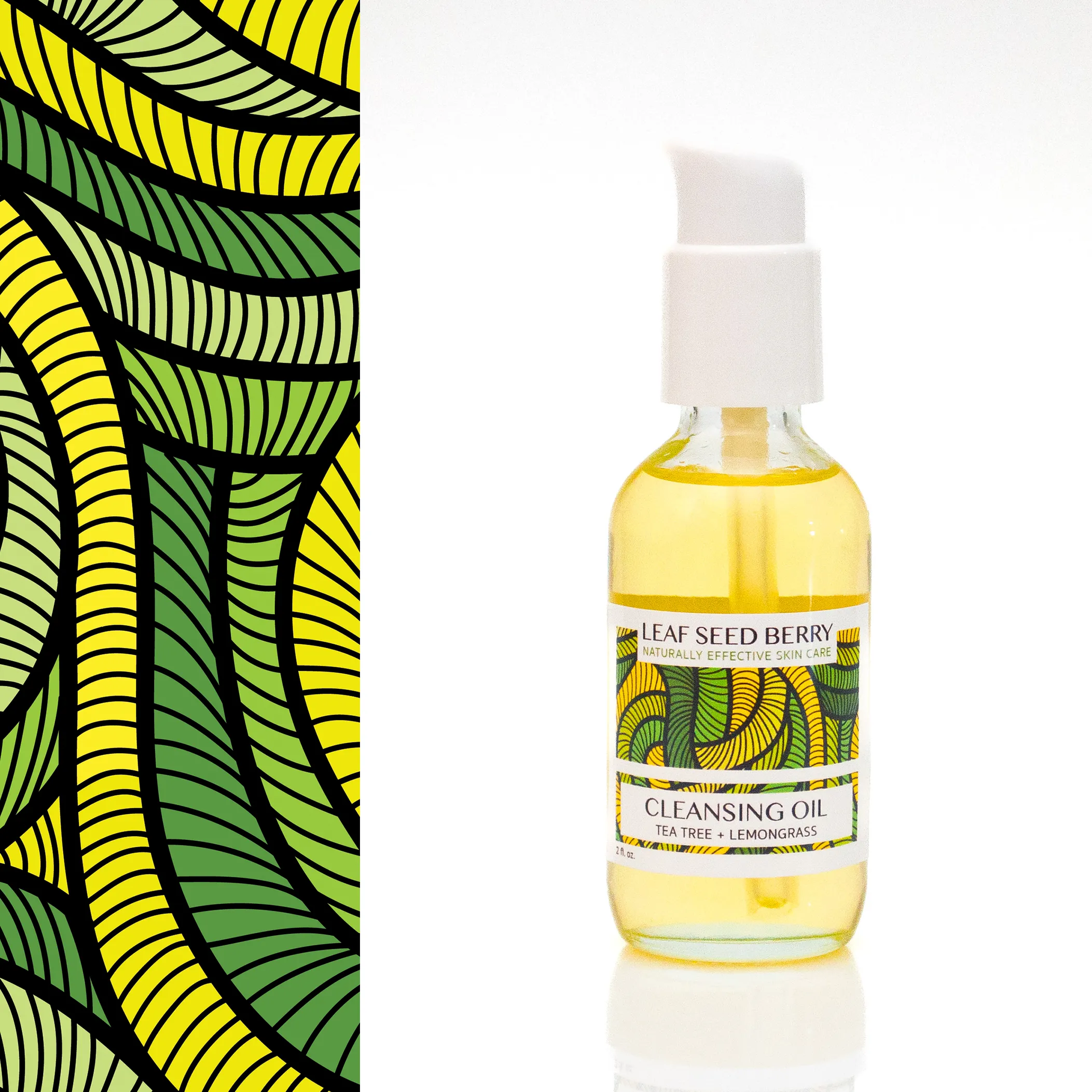 Organic Tea Tree   Lemongrass Cleansing Oil