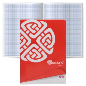 Ormond - A4 40pg Durable Cover Graph Book