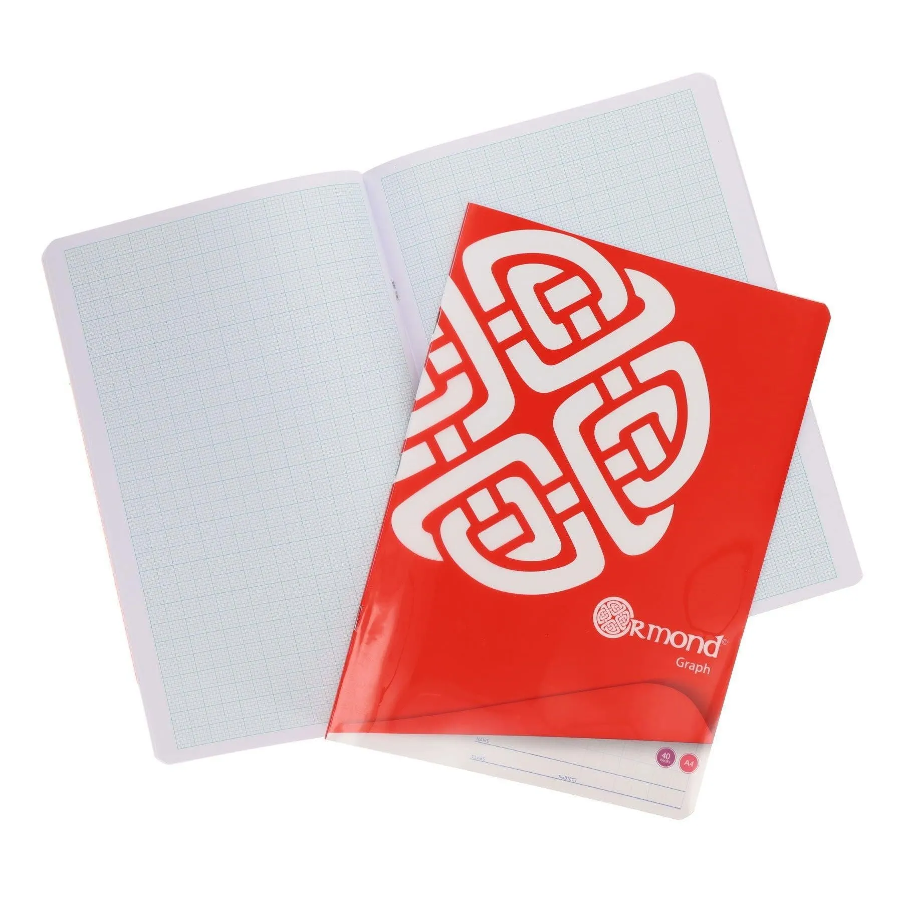Ormond - A4 40pg Durable Cover Graph Book