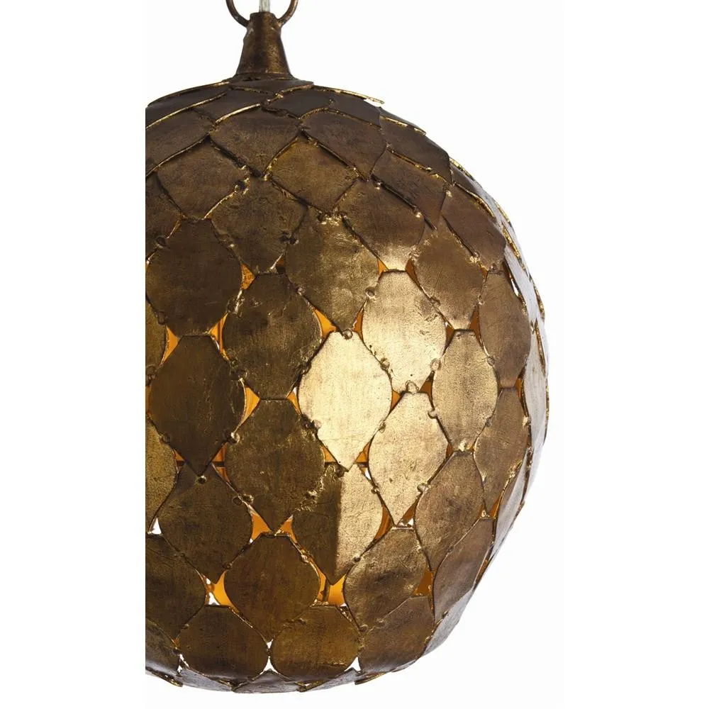 Osgood Gold Leaf Pendant