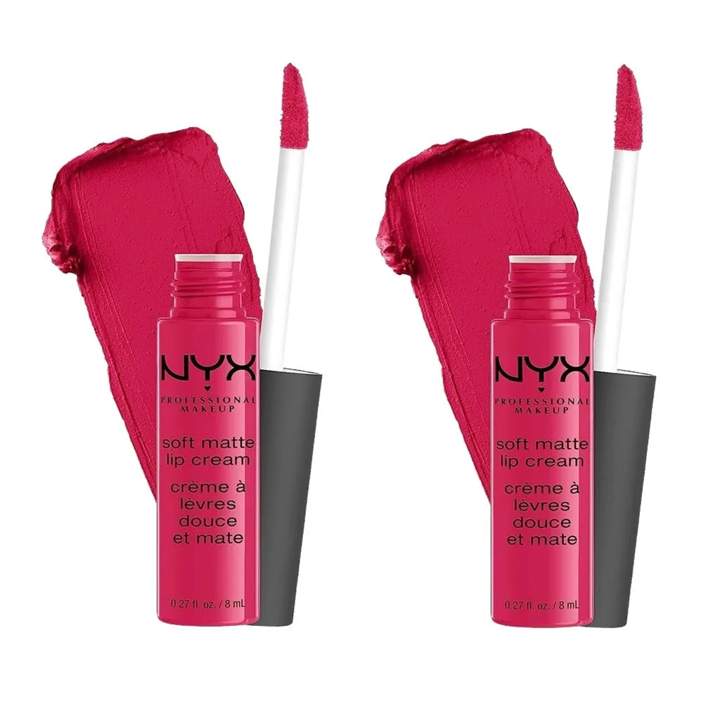Pack of 2 NYX Soft Matte Lip Cream, Antwerp SMLC05