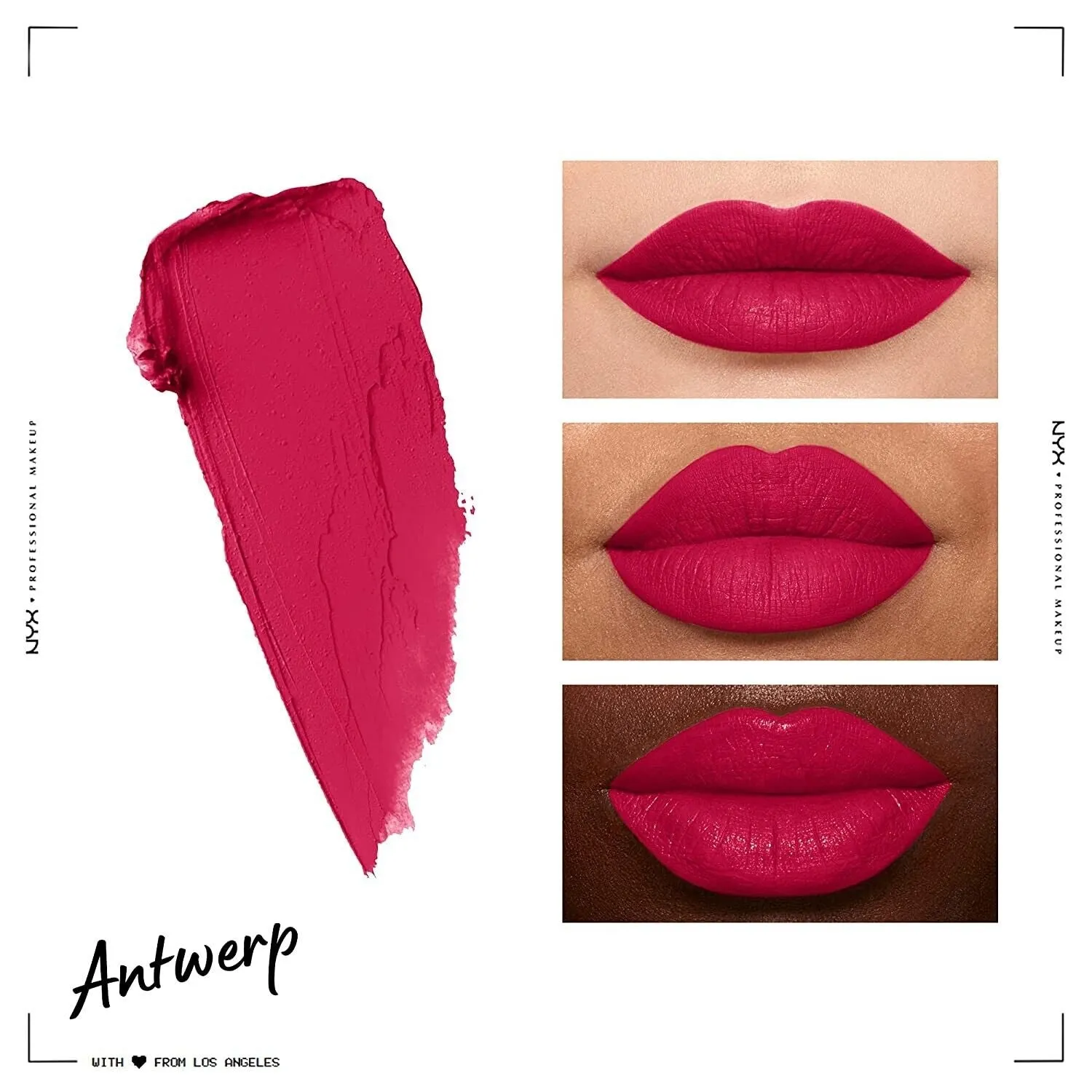 Pack of 2 NYX Soft Matte Lip Cream, Antwerp SMLC05