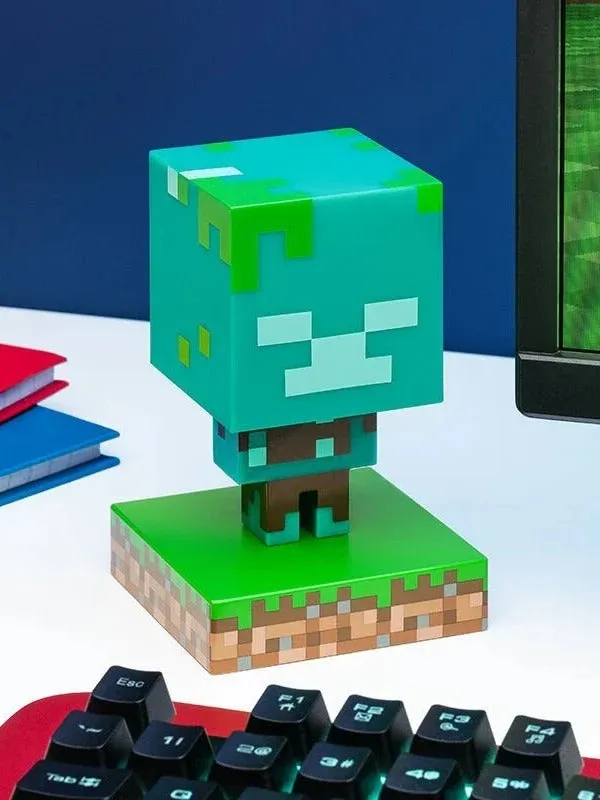 Paladone Minecraft Drowned Zombie Icon Light (#007)