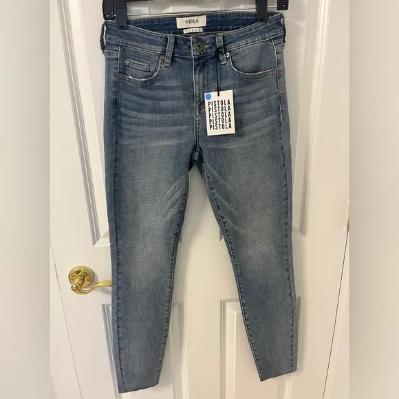 Pistola NWT Audrey Midrise Skinny Jean in Breezy (light wash)