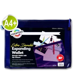 Premto - A4  Extra Durable Mesh Wallet - Admiral Blue