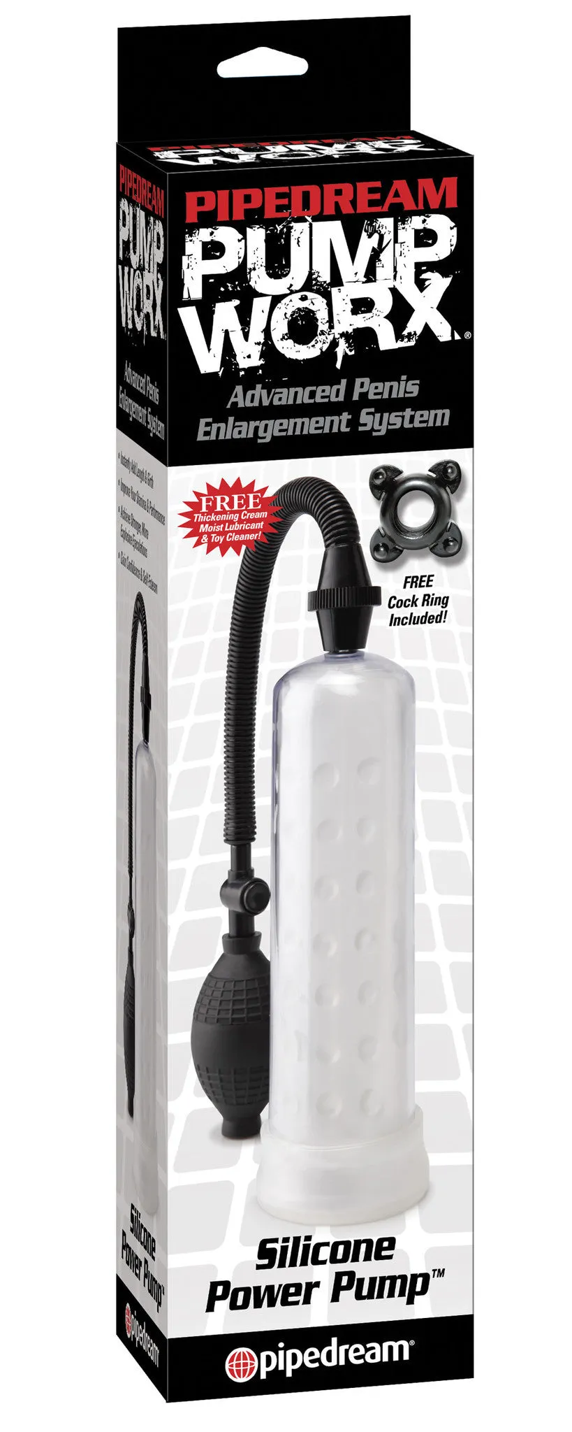 Pump Worx Silicone Power Pump Penis Pump