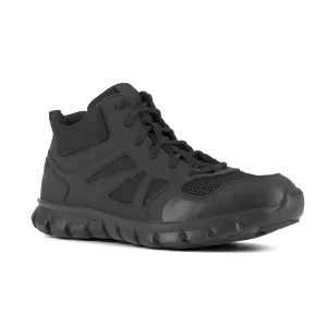 Reebok Tactical Men's Sublite Cushion Tactical Mid Cut Boot Black RB8405