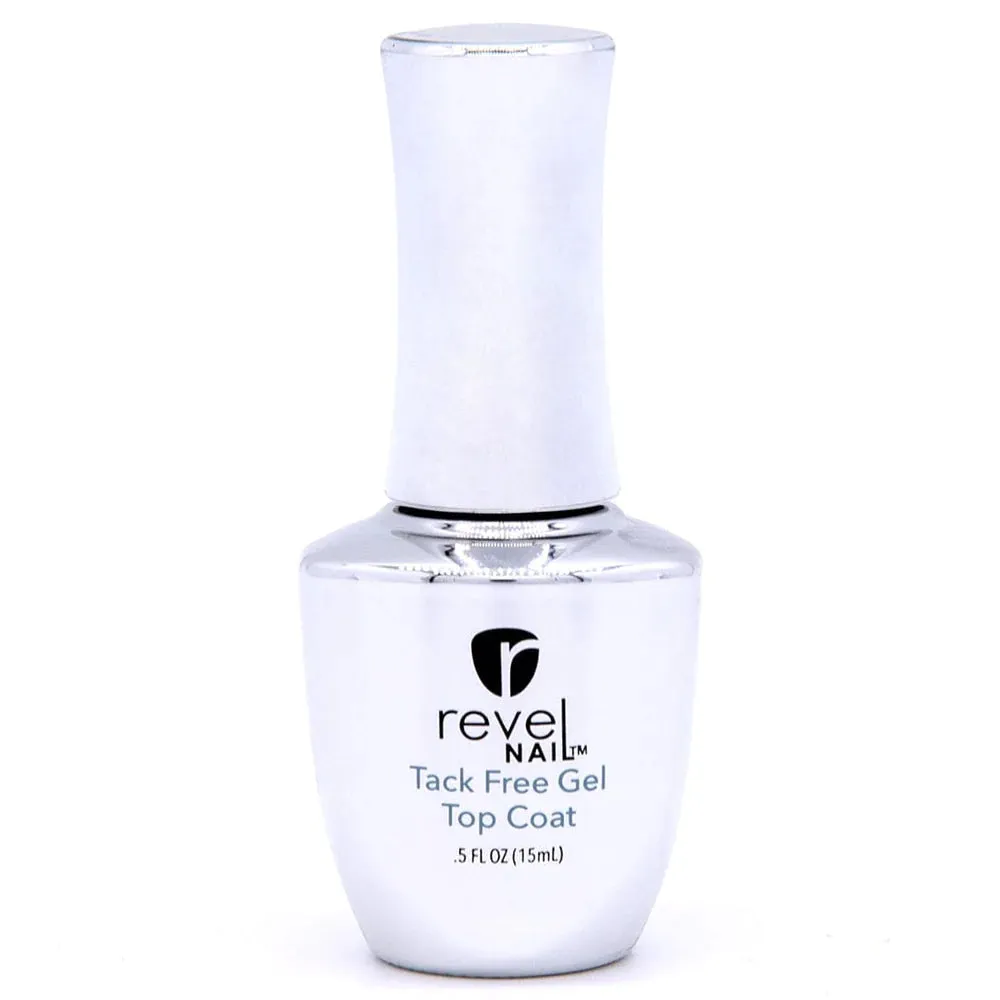 Revel - #4 TACK-FREE UV GEL TOP COAT 0.5 fl oz