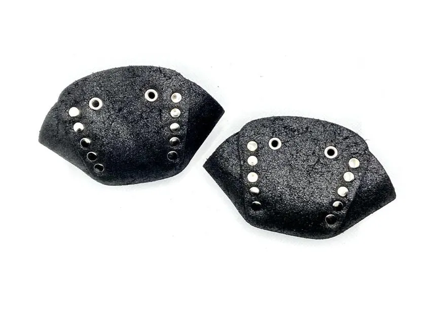 RollerStuff Toe Caps Glitter Black