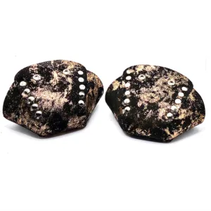 RollerStuff Toe Caps Metallic Splash Rose Gold