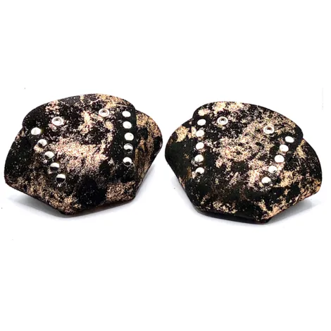 RollerStuff Toe Caps Metallic Splash Rose Gold