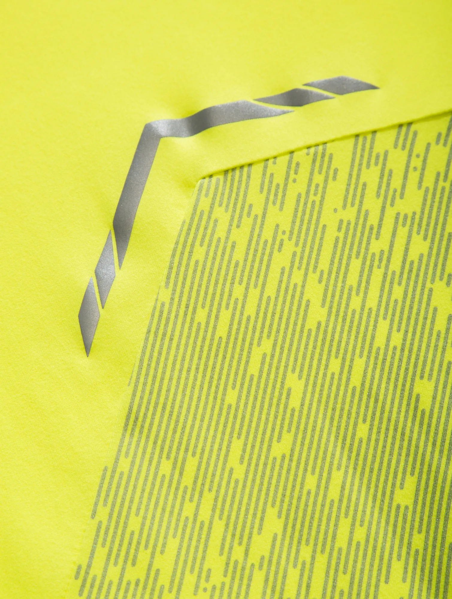 Ronhill Tech Reflect Half Zip Long Sleeve Mens Running Top - Yellow