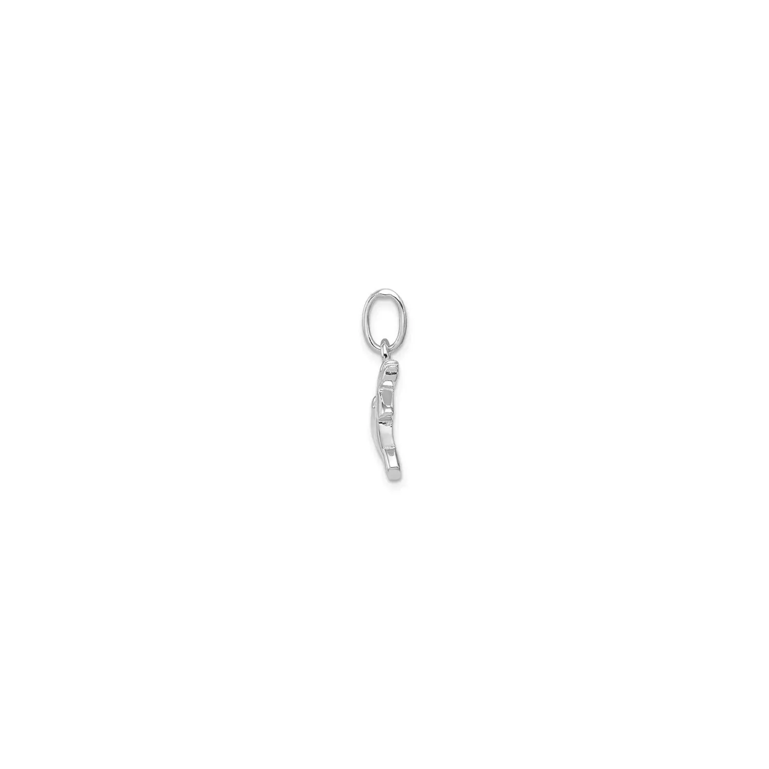 Running Reindeer Charm (Silver)
