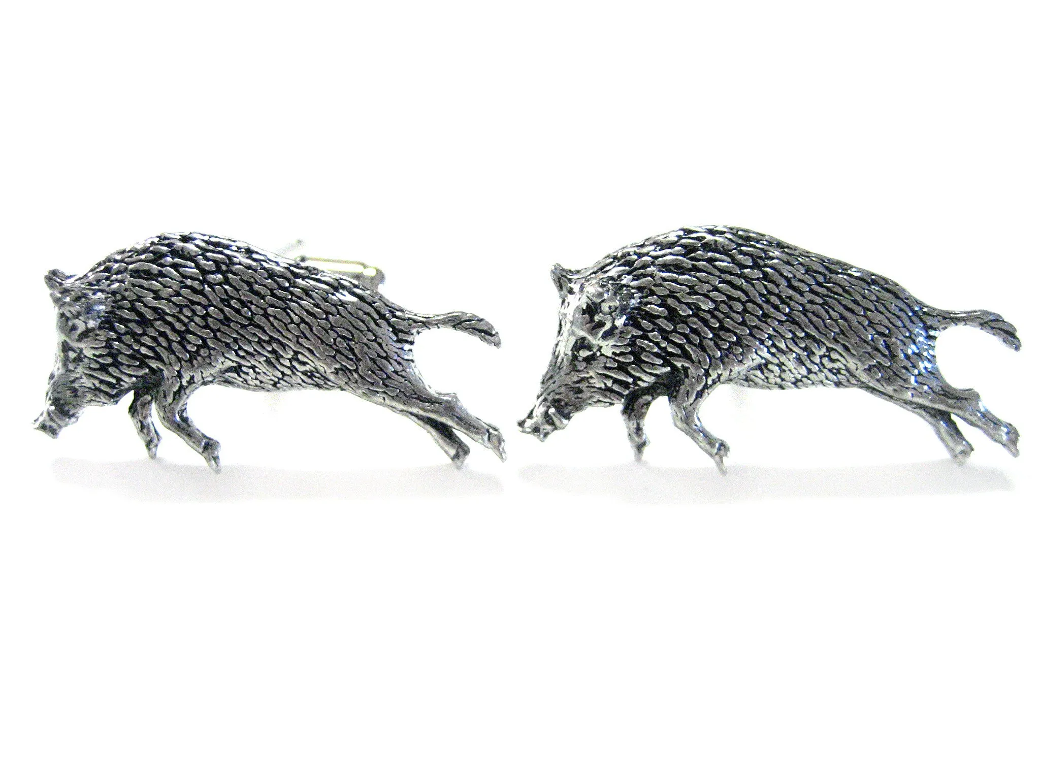 Running Wild Boar Cufflinks