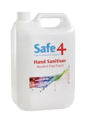 Safe4 Foam Hand Sanitizer 5L