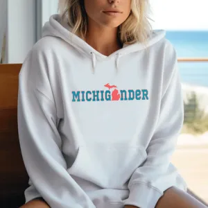 SALE "Classic Michigander" Relaxed Fit Classic Unisex Hoodie