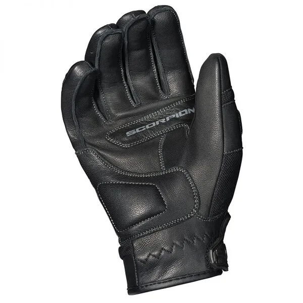 Scorpion EXO Abrams Mens Motorcycle Textile/Leather Gloves - Black