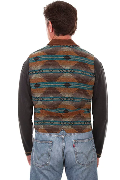 Scully Men’s Cinammon Suede Vest