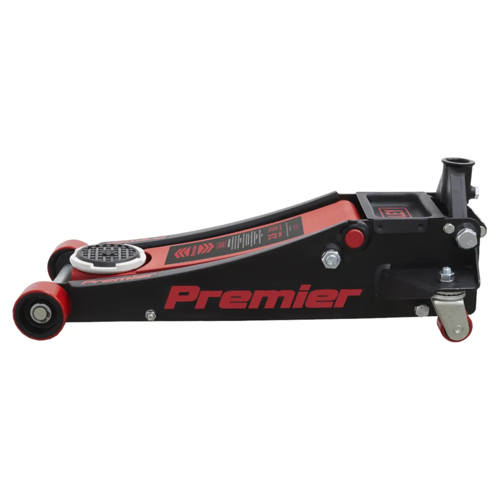 Sealey 2.5 Tonne Low Entry Trolley Jack with Rocket Lift - A