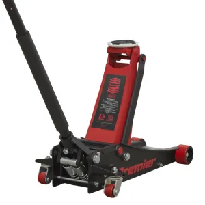 Sealey 2.5 Tonne Low Entry Trolley Jack with Rocket Lift - A