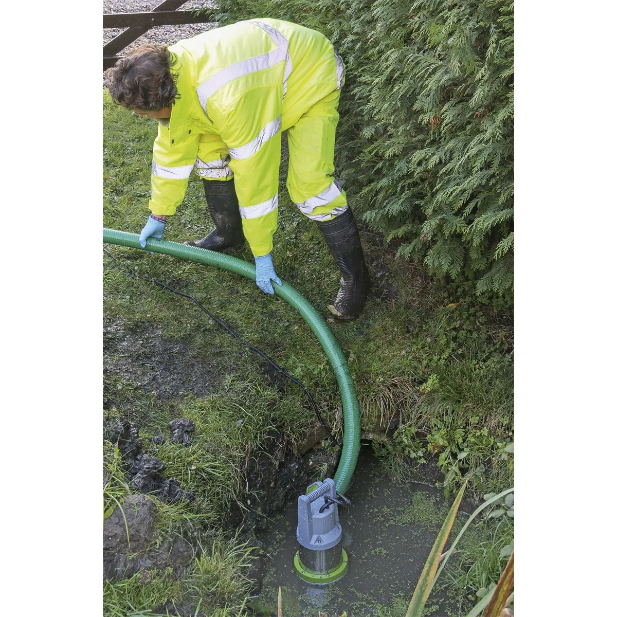Sealey Submersible Clean & Dirty Water Pump Automatic 217L/min 230V