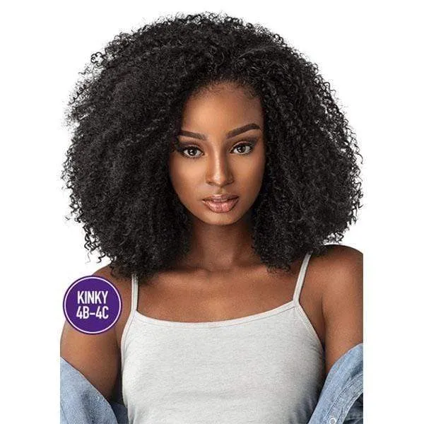 Sensationnel Instant Weave Curls Kinks & CO Synthetic Half Wig - KINKY 4B-4C GAME CHANGER - Clearance