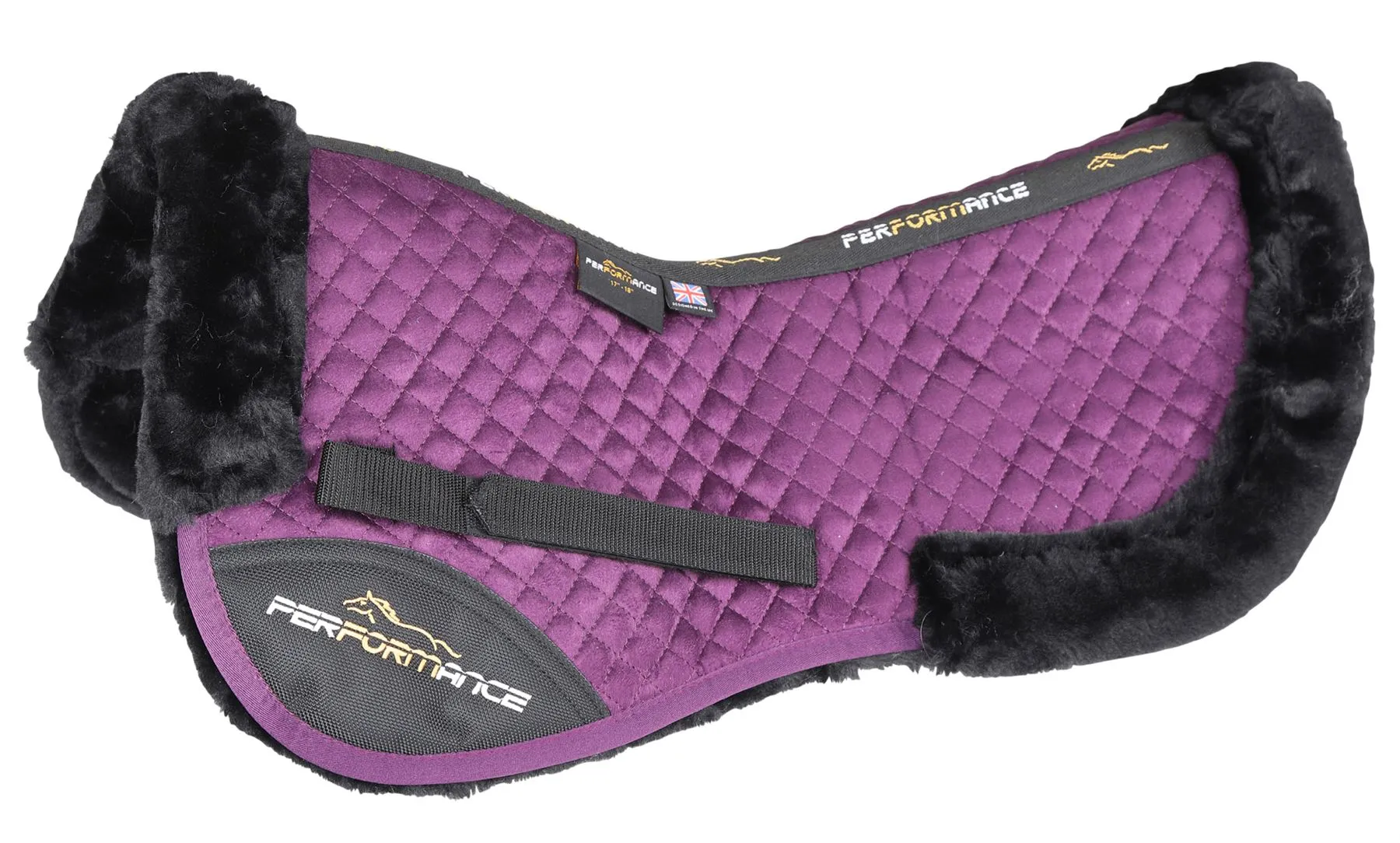 Shires Performance Suede Half Pad