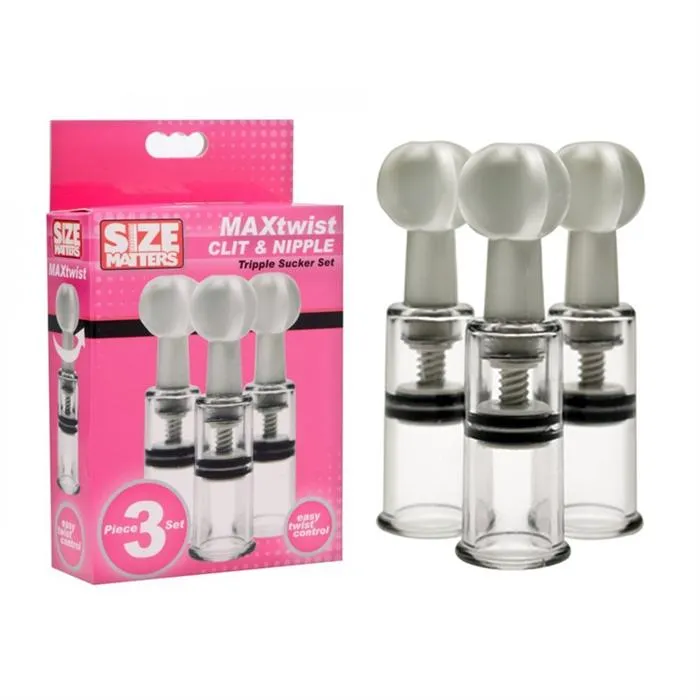 Size Matters Max Twist Trio Suckers