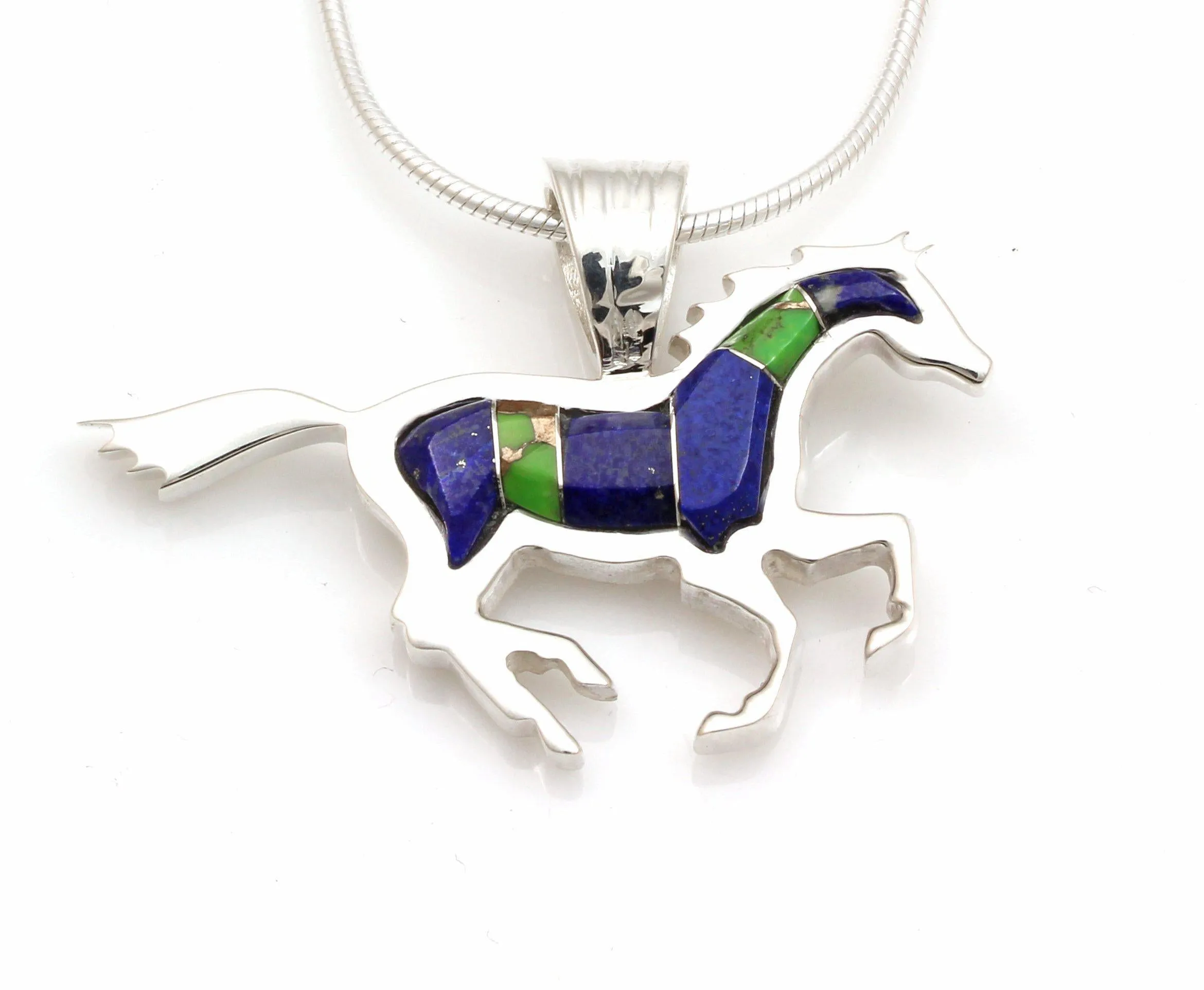 Small Running Horse Pendant