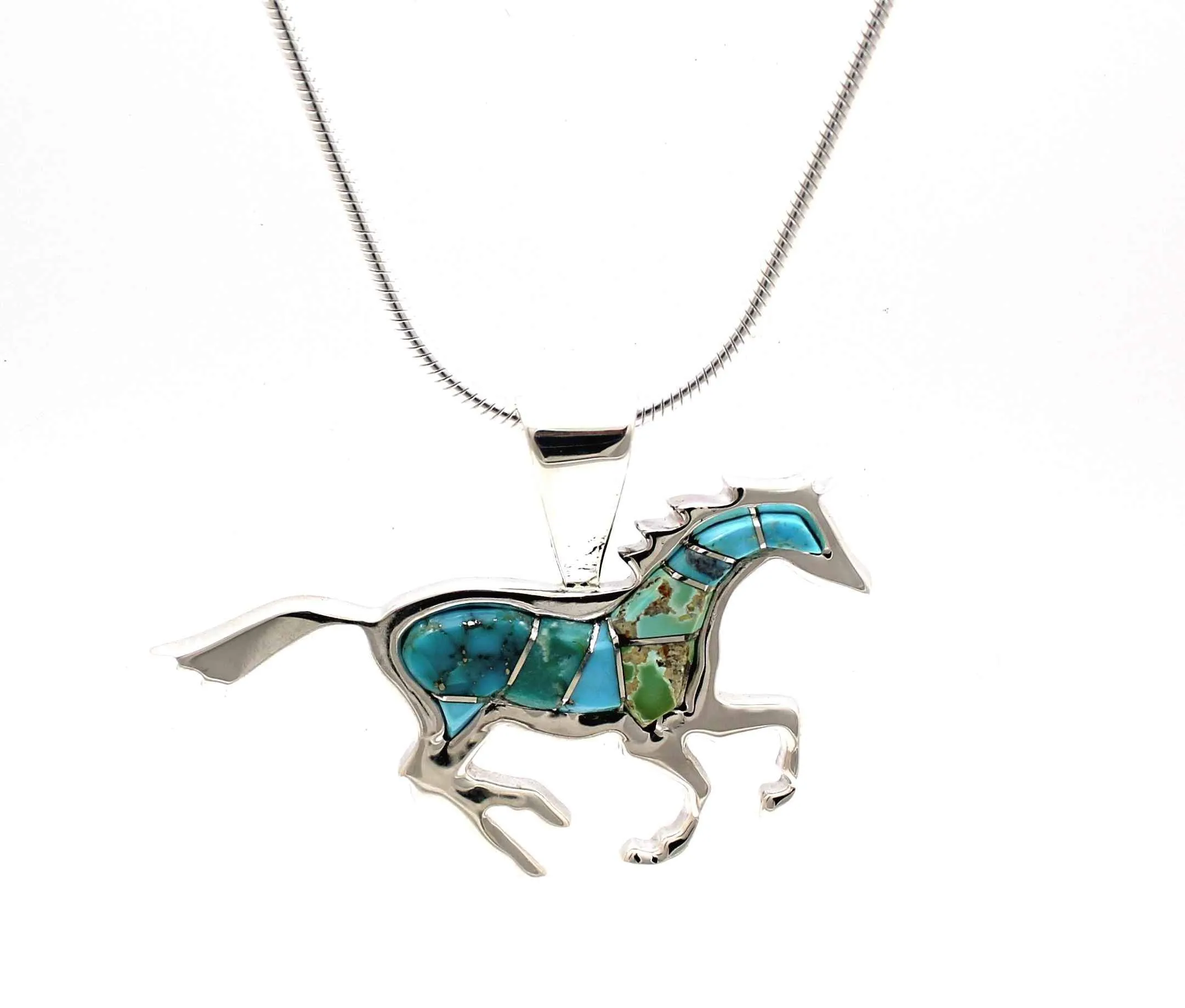 Small Running Horse Pendant