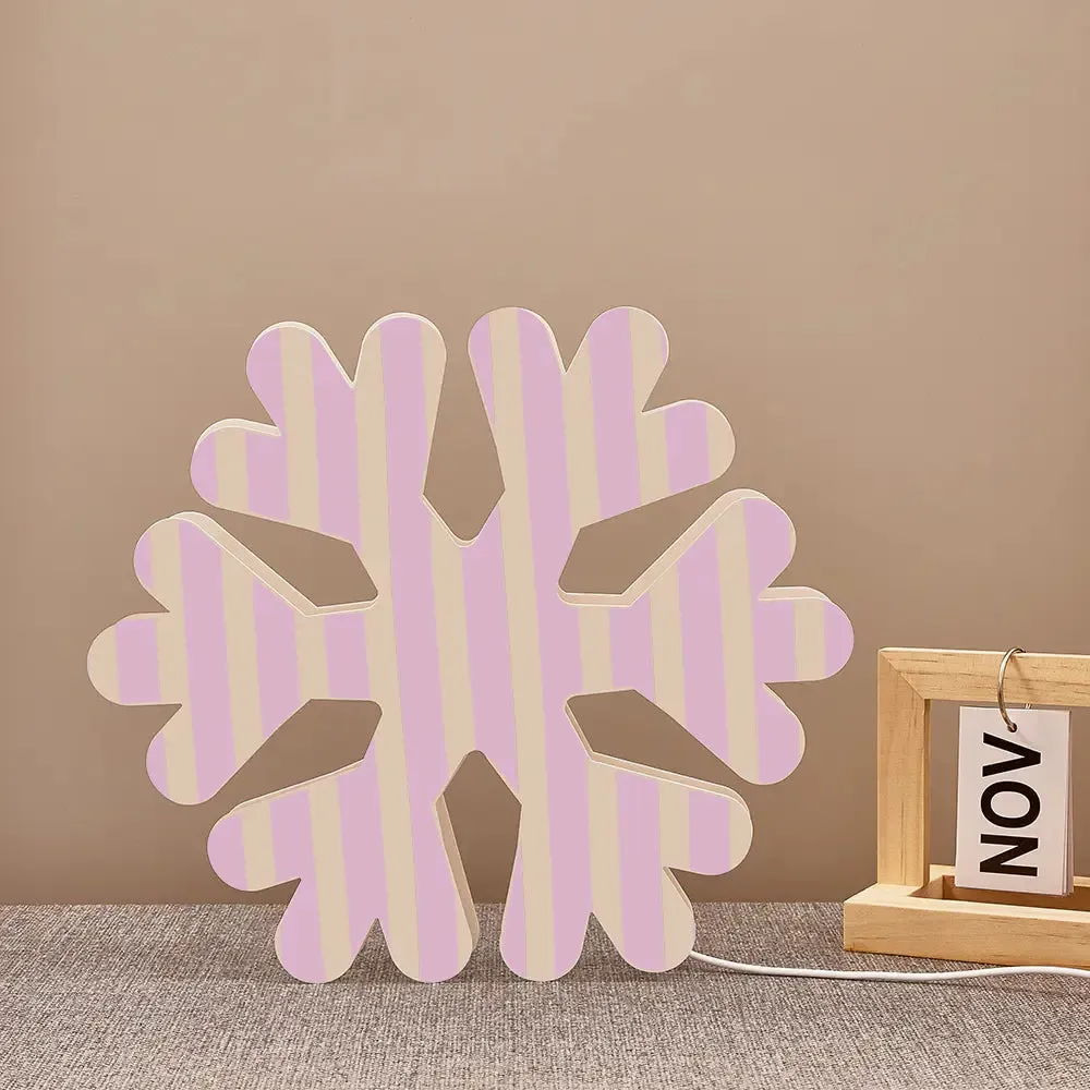 Snowflake Warm Light Night Light