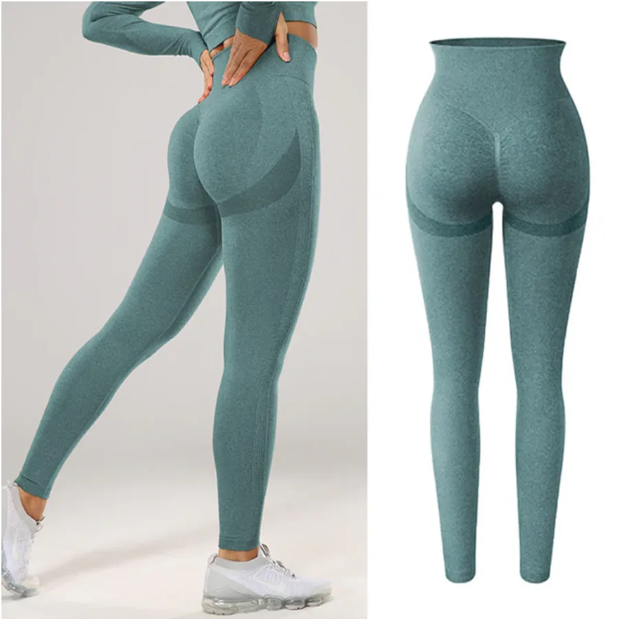 Soft Shade Leggings - Gray-Style 2