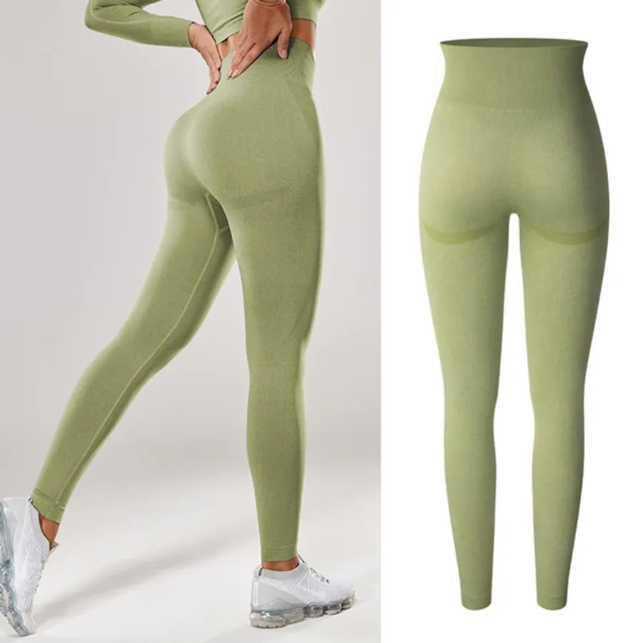 Soft Shade Leggings - Gray-Style 2