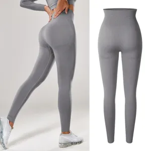 Soft Shade Leggings - Gray-Style 2