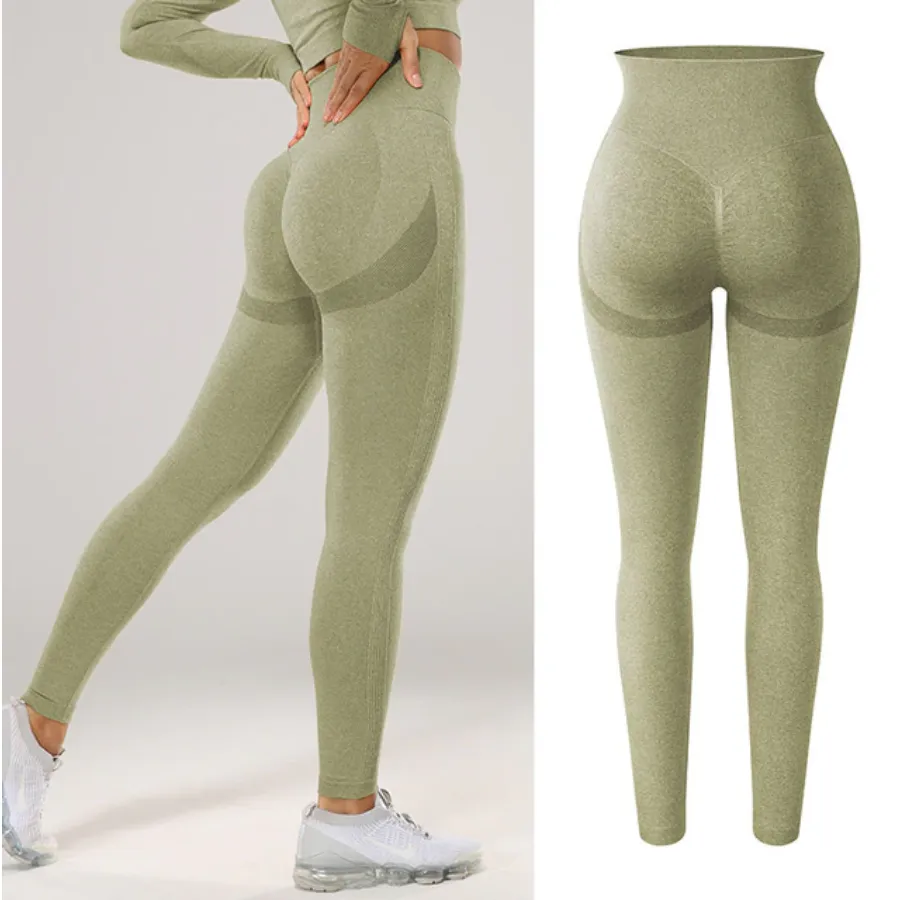 Soft Shade Leggings - Gray-Style 2
