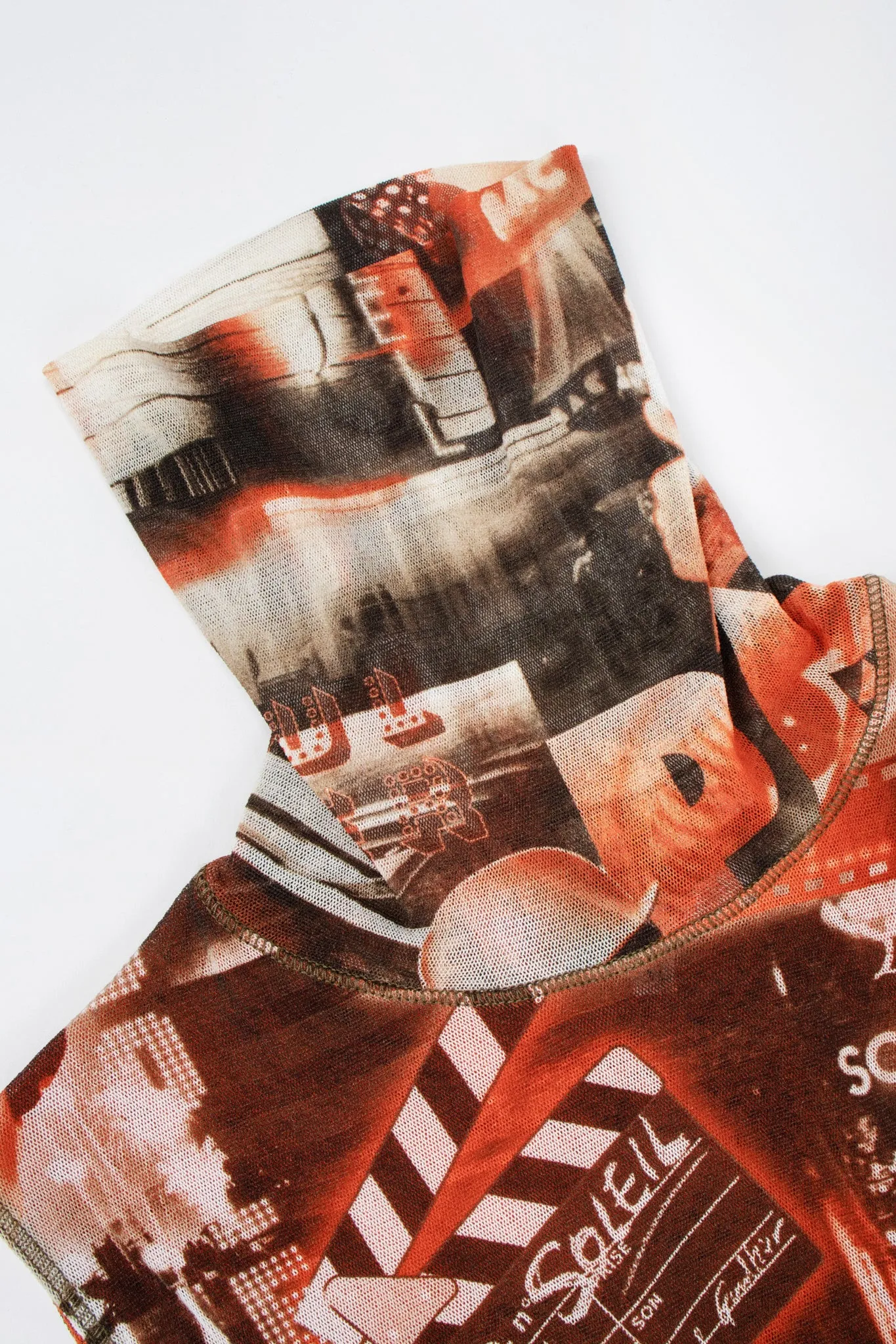 Soleil Cinema Mesh Top