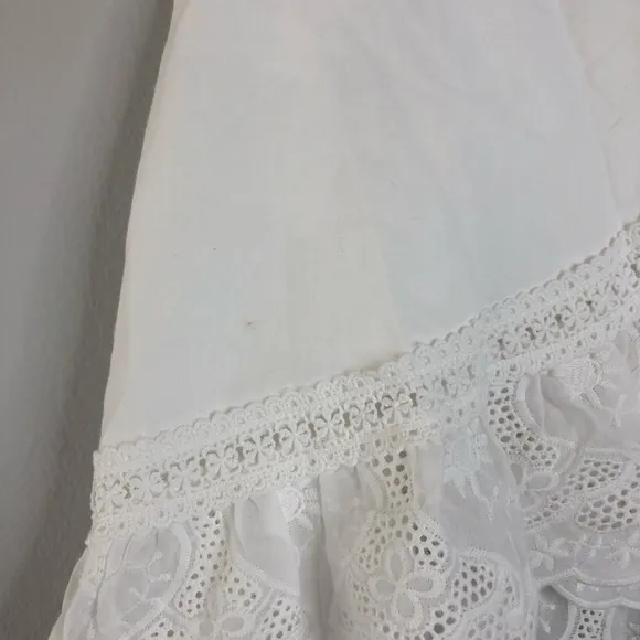 Somedays Lovin Ivory Eyelet Wrap Skirt