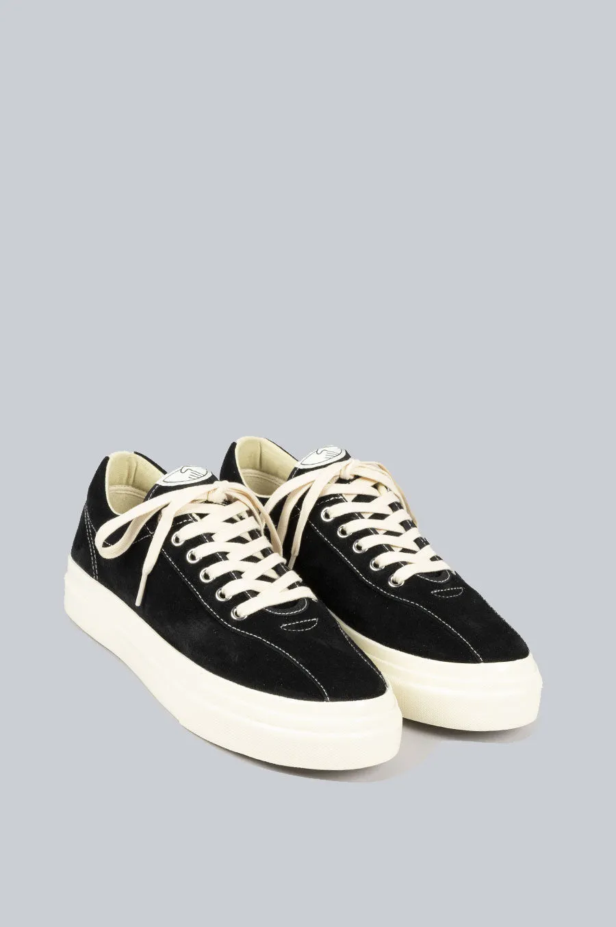 STEPNEY WORKERS CLUB DELLOW SUEDE BLACK (ECRU)