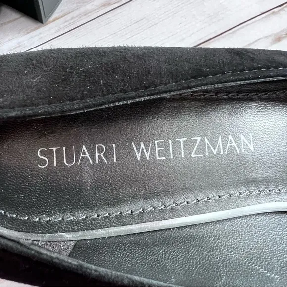 Stuart Weitzman Black Suede Pumps in size 8.5