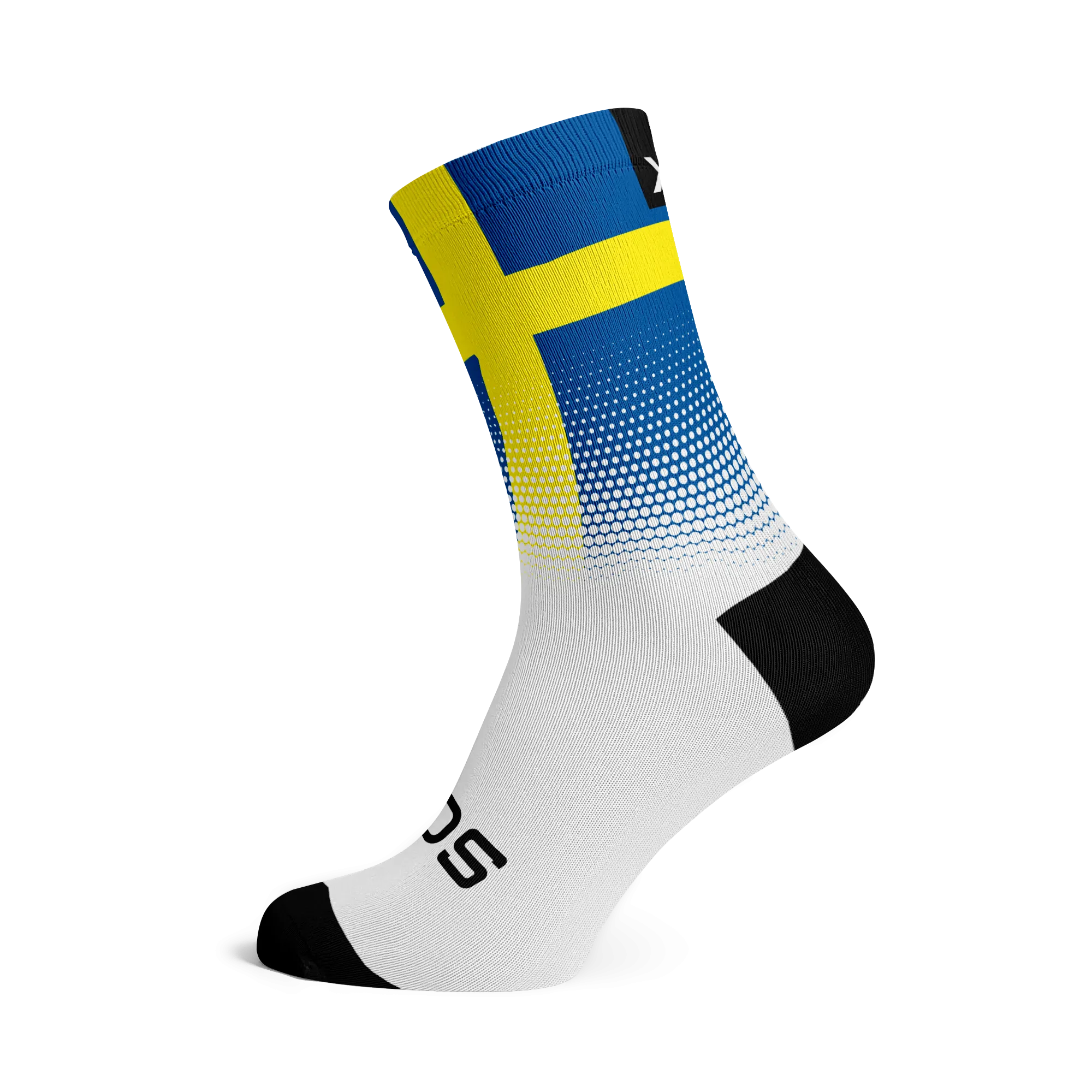 Sweden Flag Socks