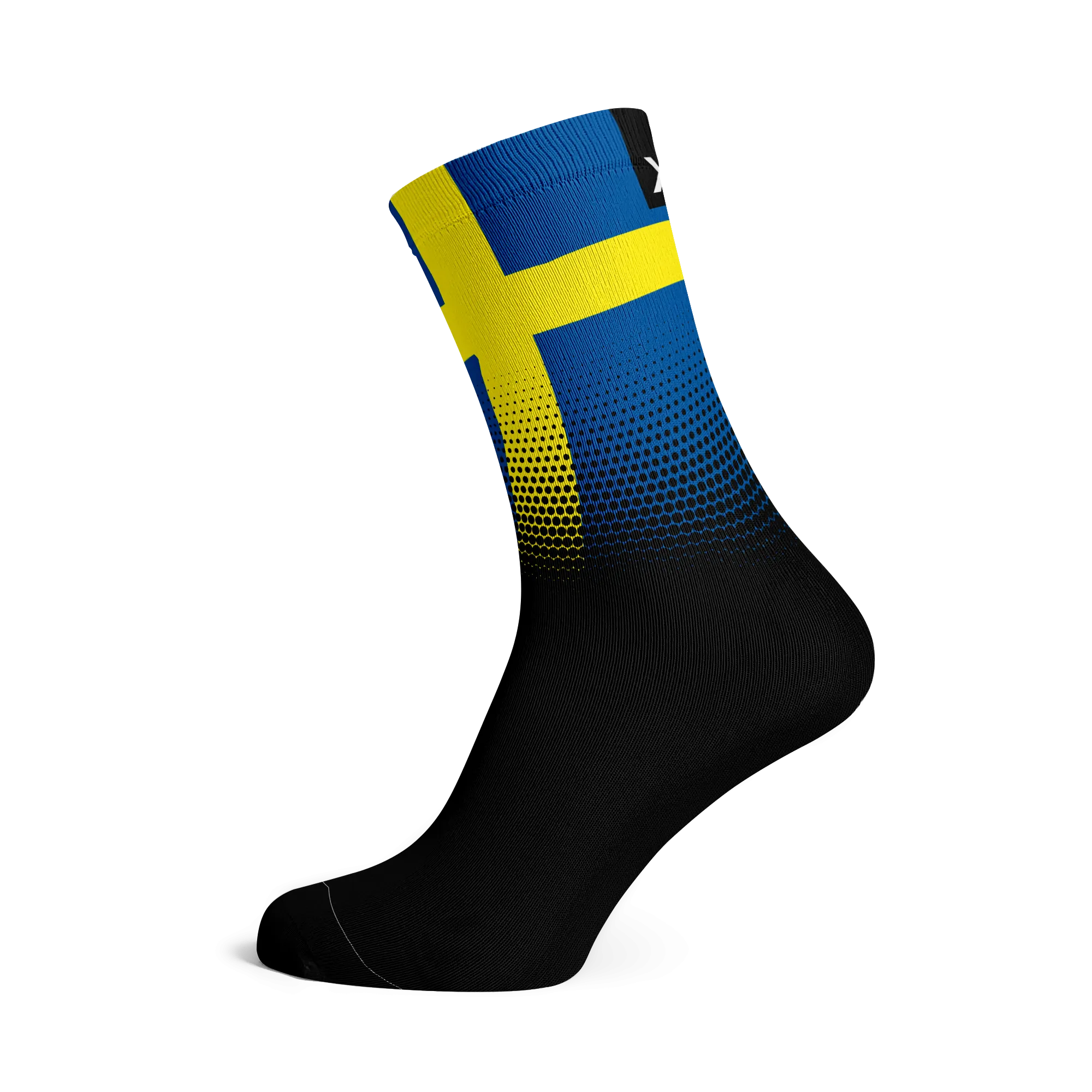 Sweden Flag Socks