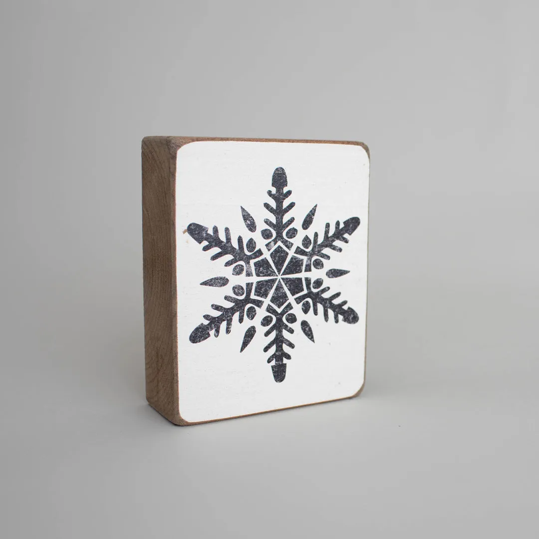 Symbol Decorative Wooden Block