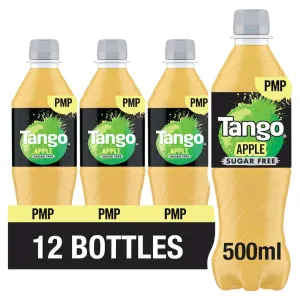 Tango Apple Sugar Free PMP 500ml (Case of 12)
