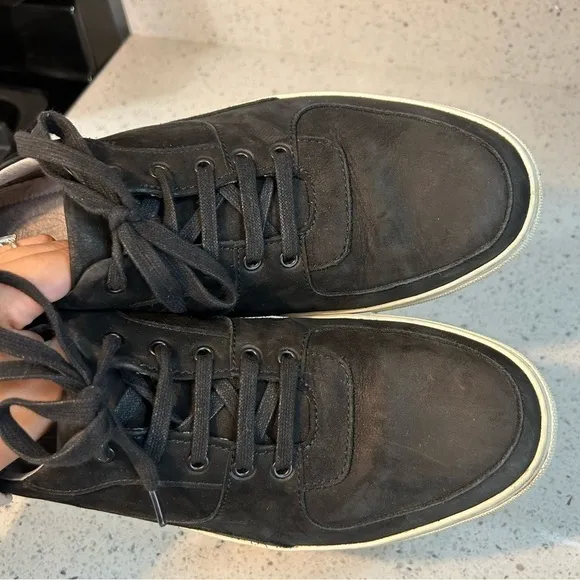TCG Thoroughly Crafted Goods Black Suede Casual Men's Sneaker​​​​